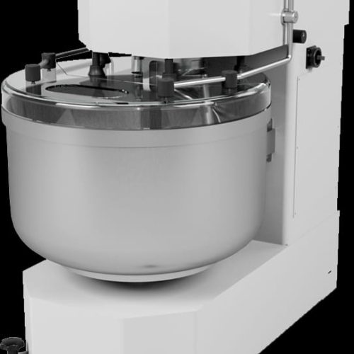 Mono Speed Spiral Dough Mixer (with Wheels)